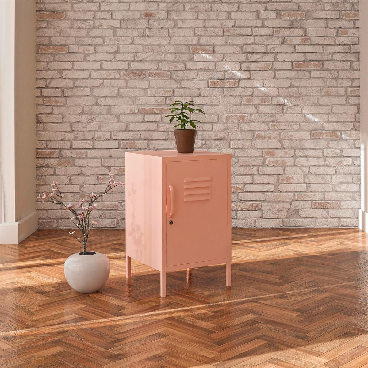 Beistelltisch Mission District Grün B: 38 Cm - Grün, Design, Metall (38/40/69cm) - MID.YOU