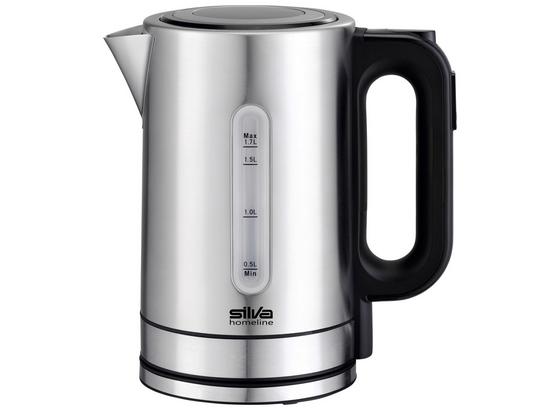 Wasserkocher Kl-T 2200 - Silberfarben/Schwarz, MODERN, Metall (14/24cm) - Silva Homeline Wasserkocher Kl-T 2200 - Silberfarben/Schwarz, MODERN, Metall (14/24cm) - Silva Homeline