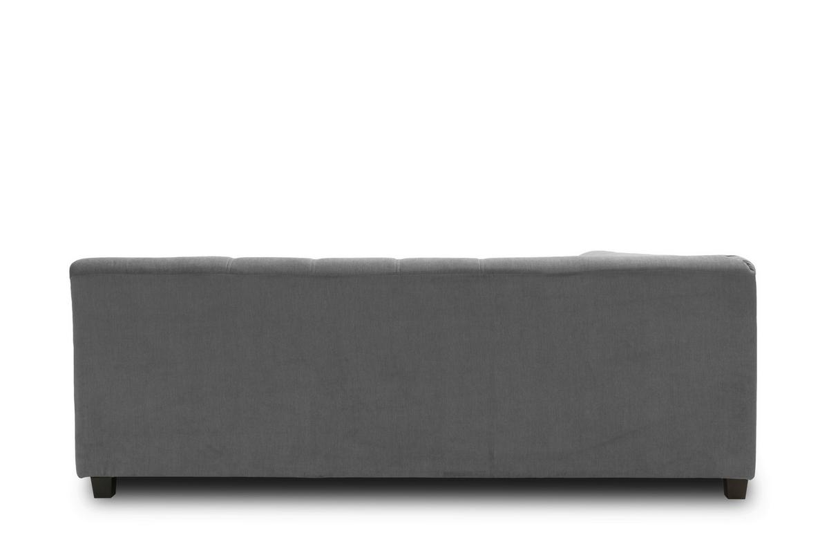 Wohnlandschaft Norma Anthrazit Webstoff - Wengefarben/Anthrazit, Design, Textil (153/328/212cm) - MID.YOU