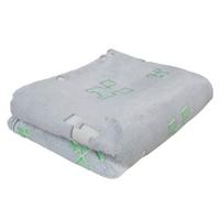 Kuscheldecke Minecraft 130x150 Cm - Grau, Textil (130/150cm)