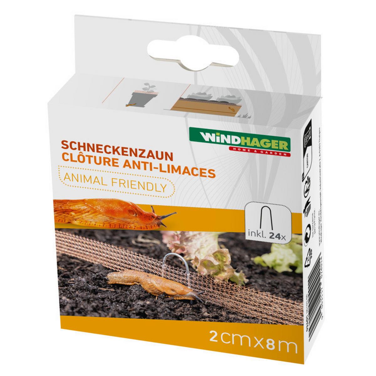 Schnecken-abwehrband Schneckenzaun 2 Cm X 8 M - Kupferfarben, Basics (800/2cm) - Windhager