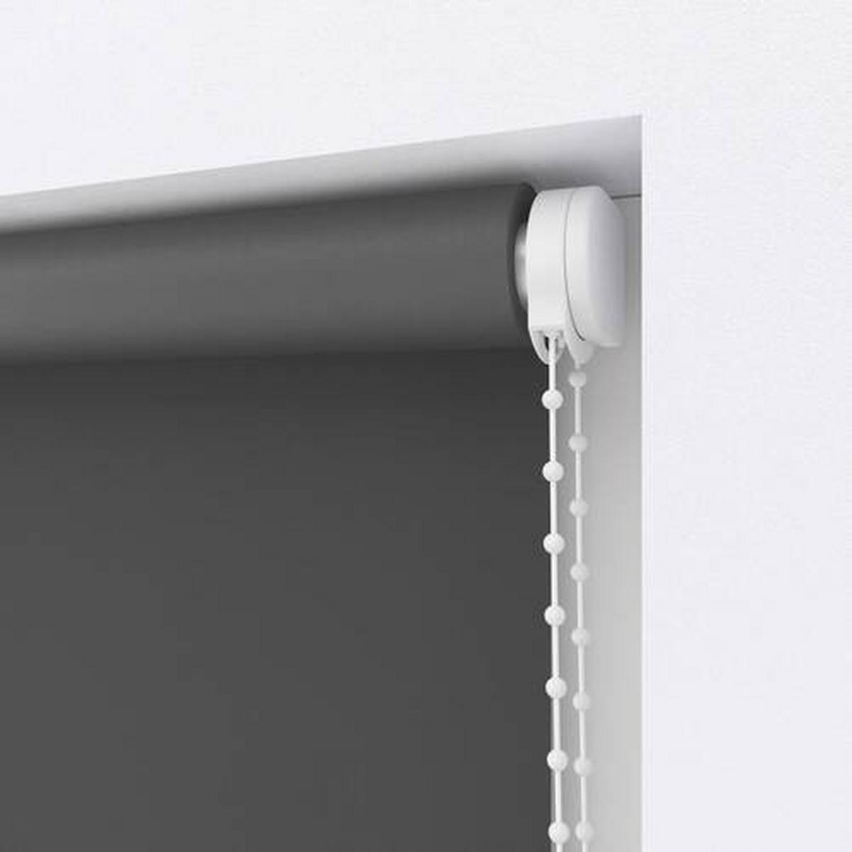 Verdunkelungsrollo 60x190 Cm Mit Kettenzug - Anthrazit, Basics, Textil (60/190cm)
