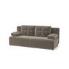 Schlafsofa Munich Braun B: 200cm - Schwarz/Braun, Design, Textil (200/88/86cm) - MID.YOU
