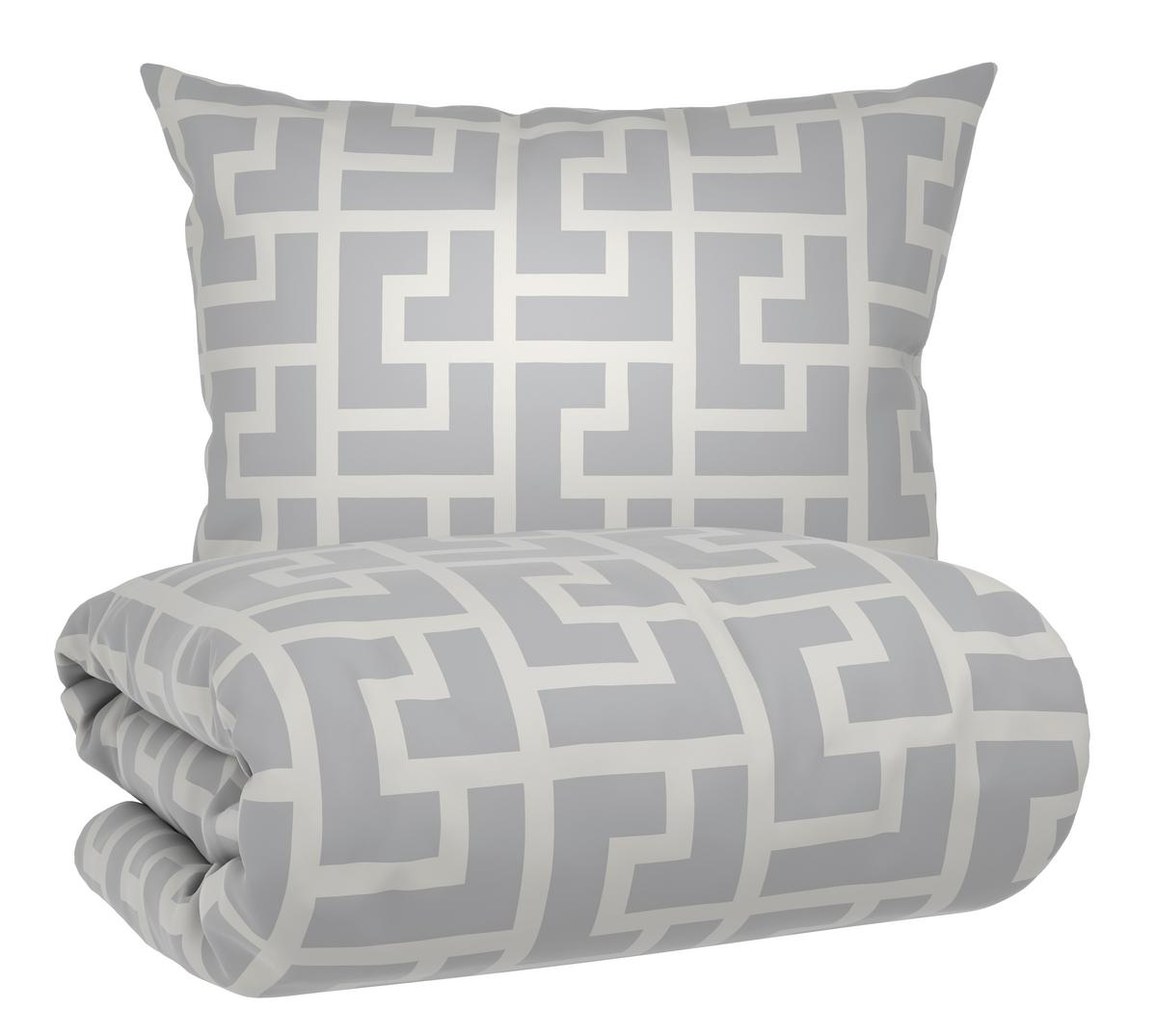 POVLEČENÍ MÄANDER - přírodní barvy, Romantický / Rustikální, textil (140/200cm) - Mömax