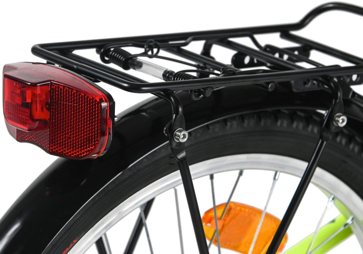 Dacapo Kinderfahrrad Boby Gelb - Gelb, Basics, Metall (25/140/60cm)