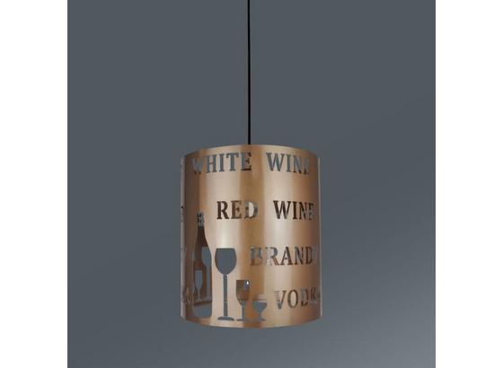 Závesná Lampa Kate - šampanská, Štýlový, umelá hmota/kov (23/130cm) - Mömax modern living Závesná Lampa Kate - šampanská, Štýlový, umelá hmota/kov (23/130cm) - Mömax modern living