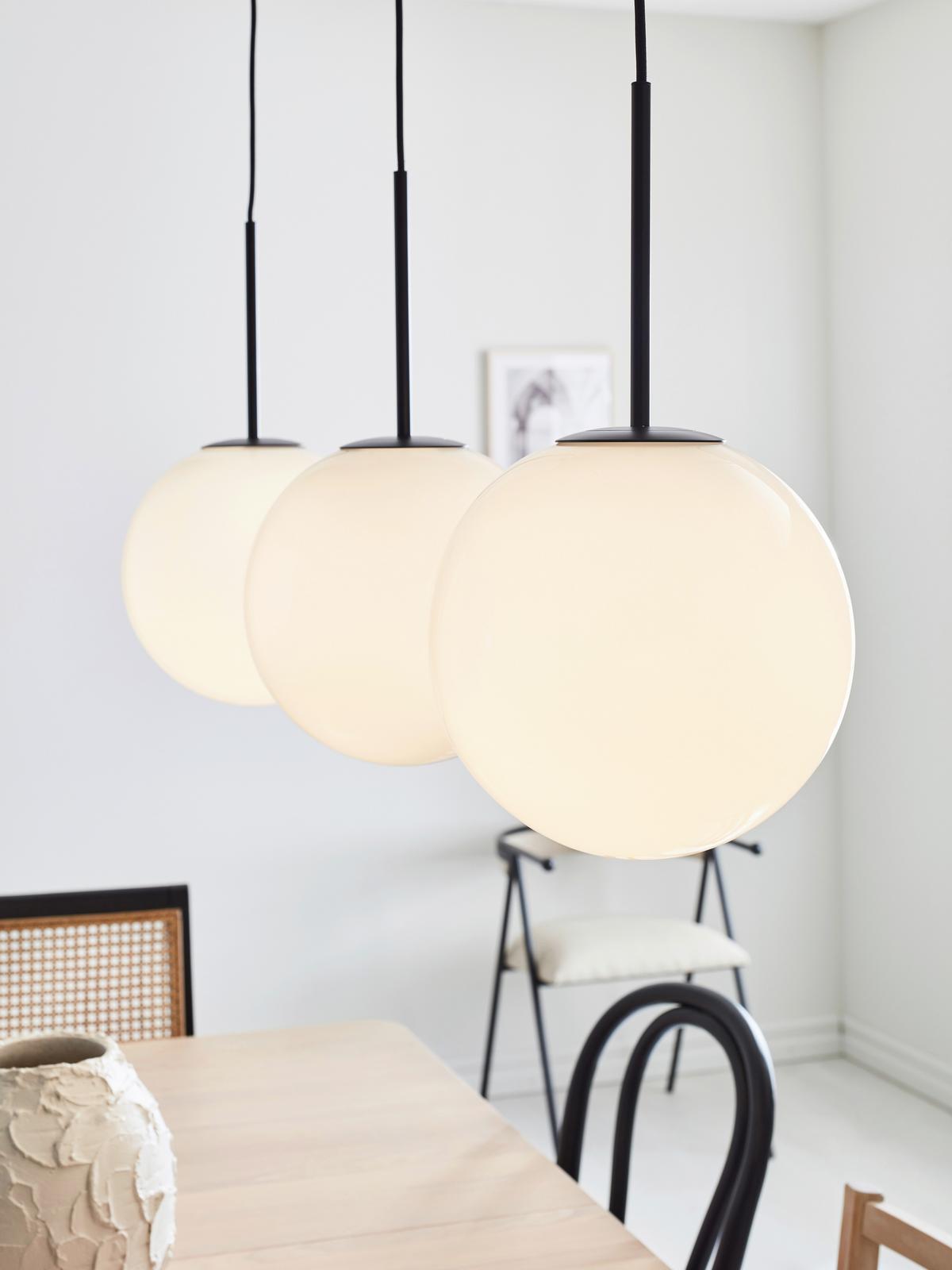 Hängeleuchte Dione 108269 - Weiß, Design, Glas (105/47/25cm) - Markslöjd