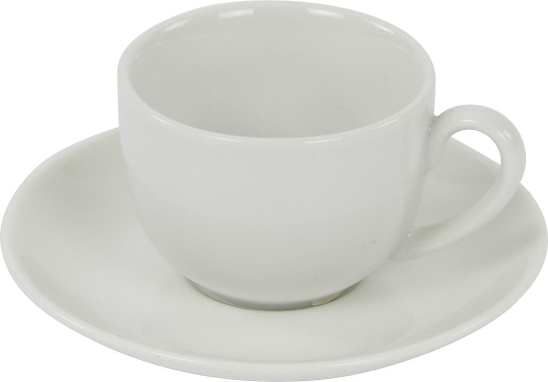 Untertasse Weiß Felicia D/H: ca. 11,9/ 1,6 cm - Weiß, KONVENTIONELL, Keramik (11,9/1,6cm) - Luca Bessoni