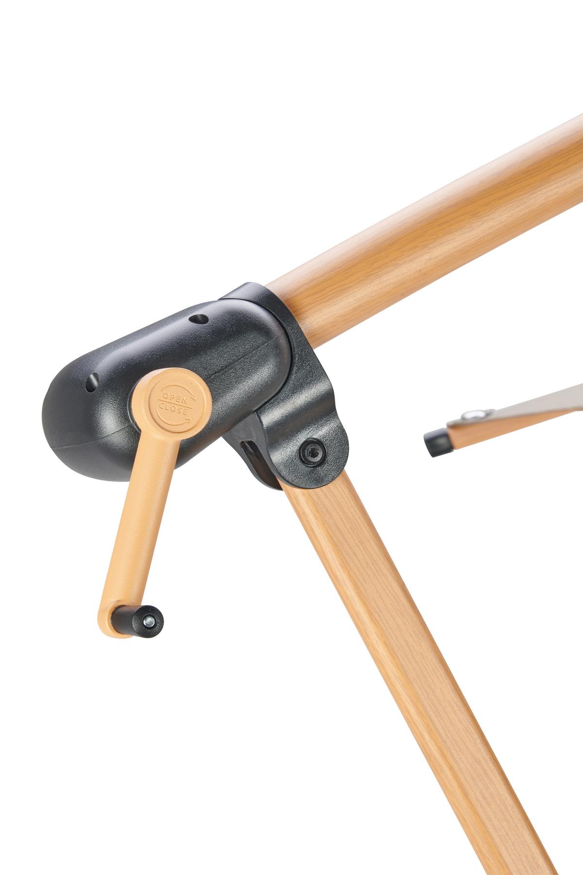 Ampelschirm Exellent Bht: 300x300x248 Cm Taupe - Taupe, MODERN, Textil/Metall (300/300/248cm) - Beldano