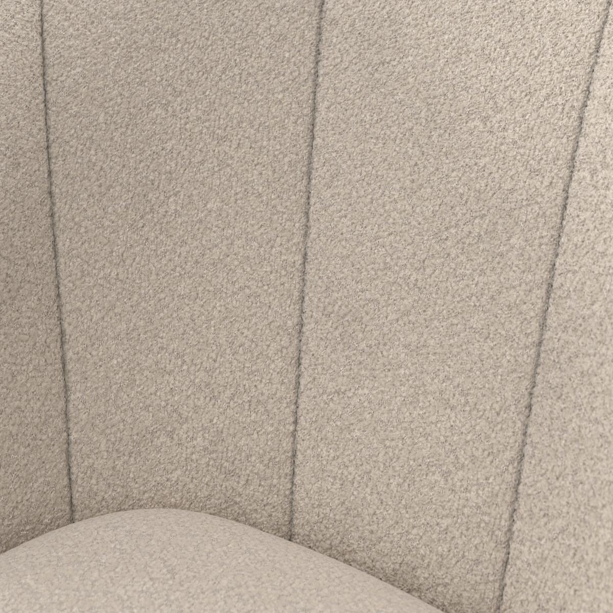 STOLIČKA ZOEY - čierna/béžová, Modern, kov/drevo (48/79/61cm) - Bessagi Home