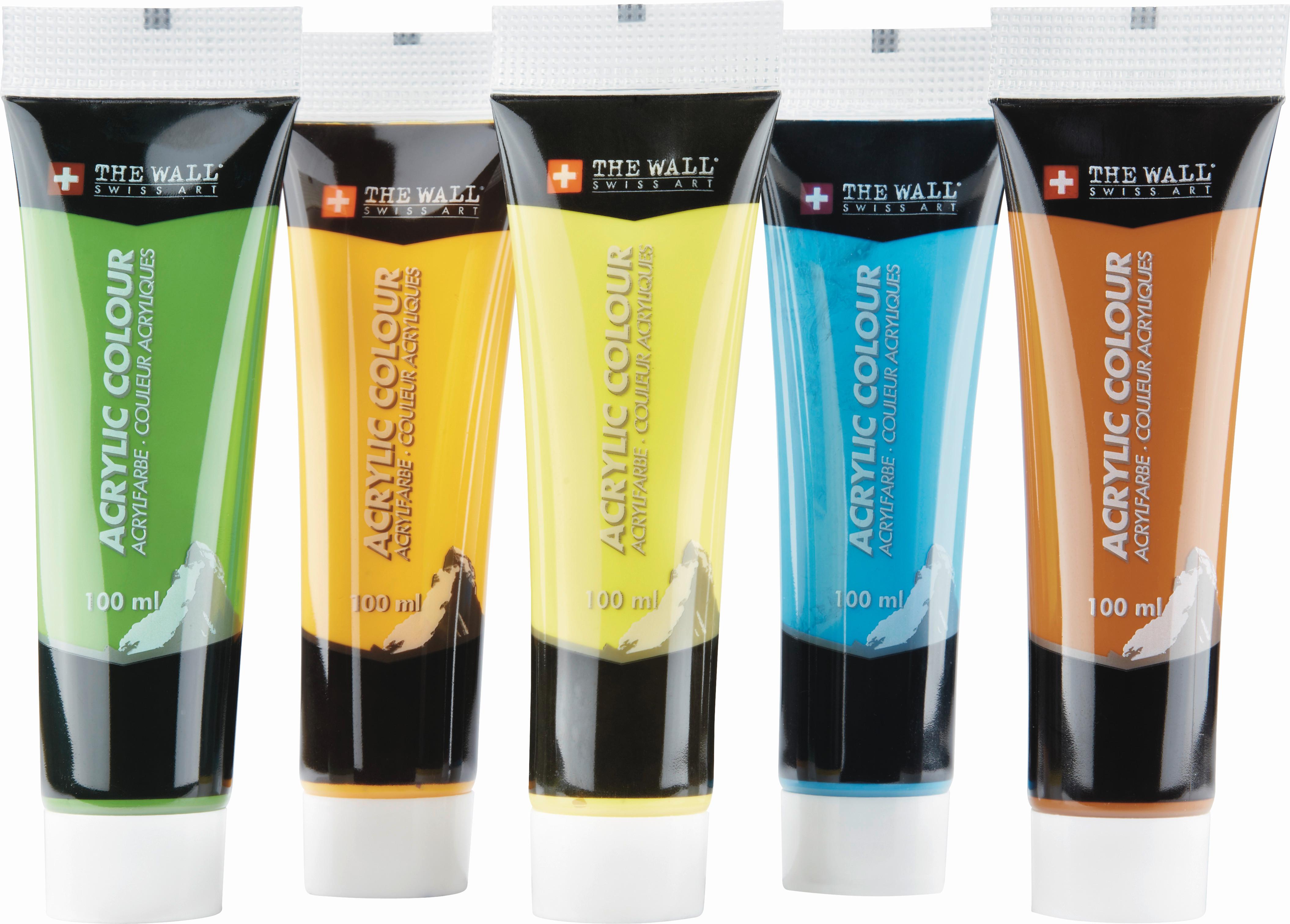 AKRYLOVÁ BARVA JASMIN - oranžová/modrá - Modern Living