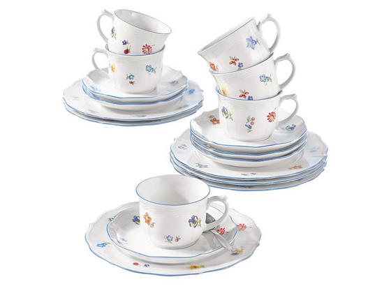 Kaffeeservice Sonate - Blau/Weiß, ROMANTIK / LANDHAUS, Keramik (30/15/15cm) - Seltmann Weiden Kaffeeservice Sonate - Blau/Weiß, ROMANTIK / LANDHAUS, Keramik (30/15/15cm) - Seltmann Weiden