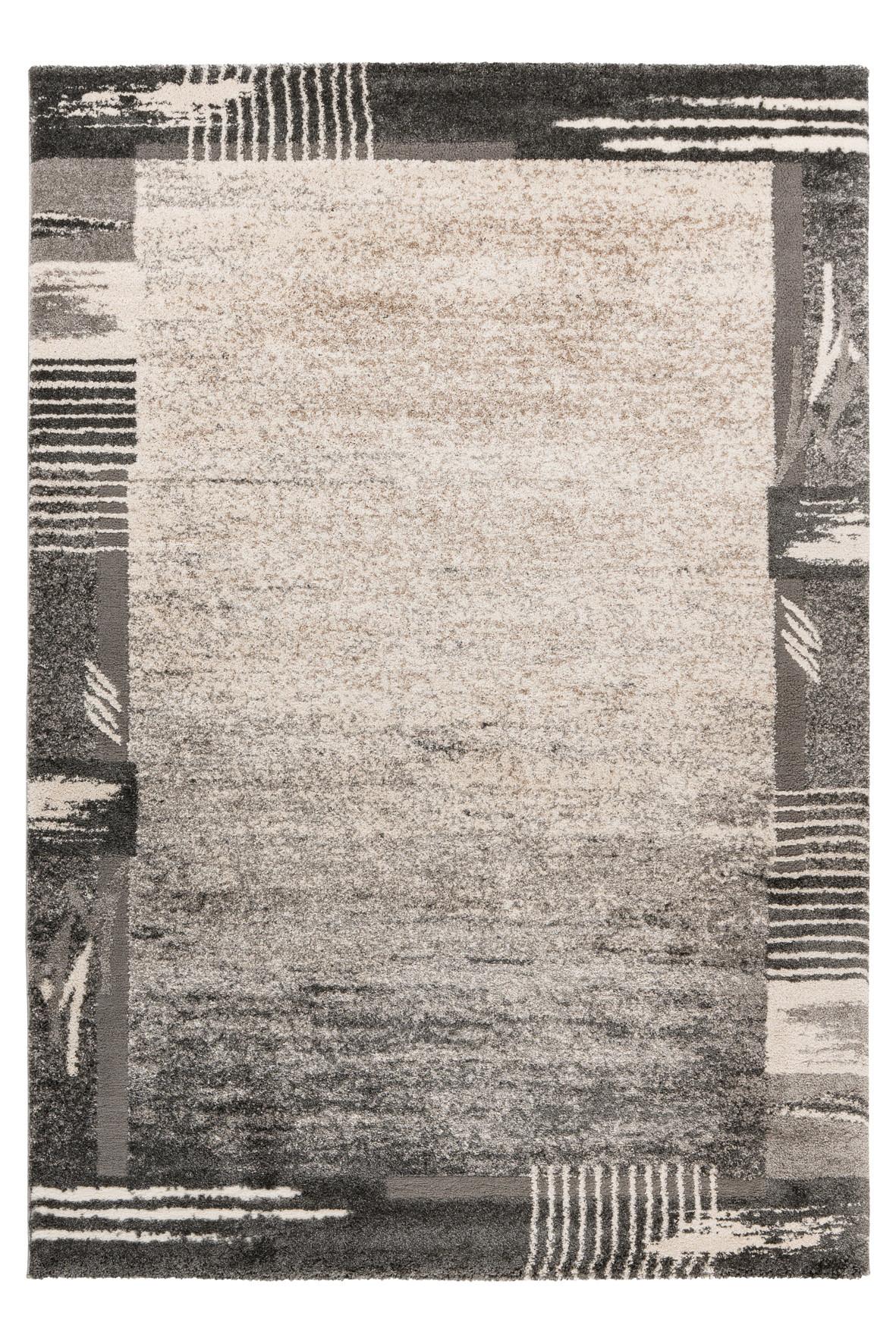 Flachwebteppich My Frisco 284 - Grau, Basics, Textil (80/150cm) - Obsession