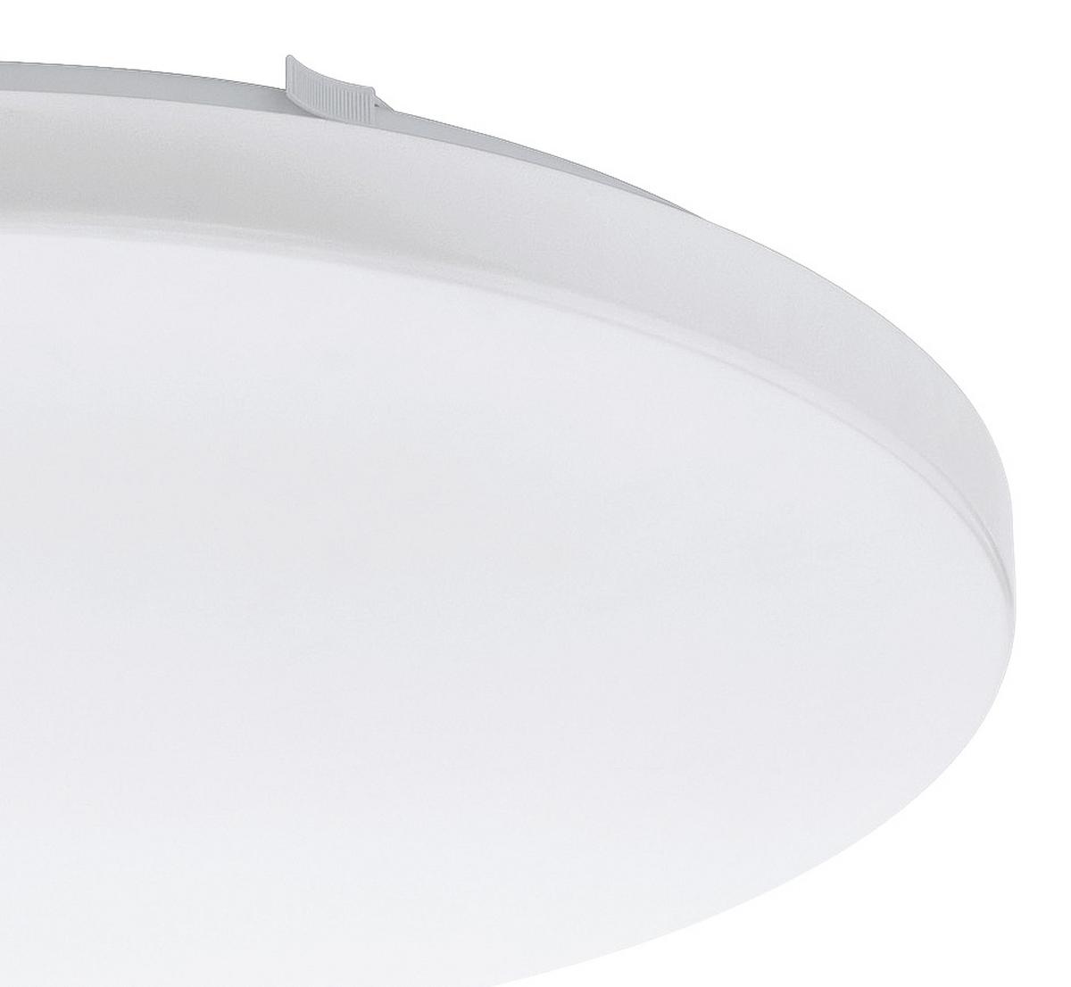 Led-deckenleuchte Frania Ø 43 Cm - Weiß, MODERN, Kunststoff/Metall (43/7cm)