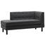 Chaiselongue Viola - tmavosivá, Moderný, kov/drevo (157/74/71cm) - Modern Living Chaiselongue Viola - tmavosivá, Moderný, kov/drevo (157/74/71cm) - Modern Living