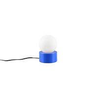Tischleuchte, Blau R59051012 Countess - Blau/Weiß, Basics, Glas/Metall (12/17cm)