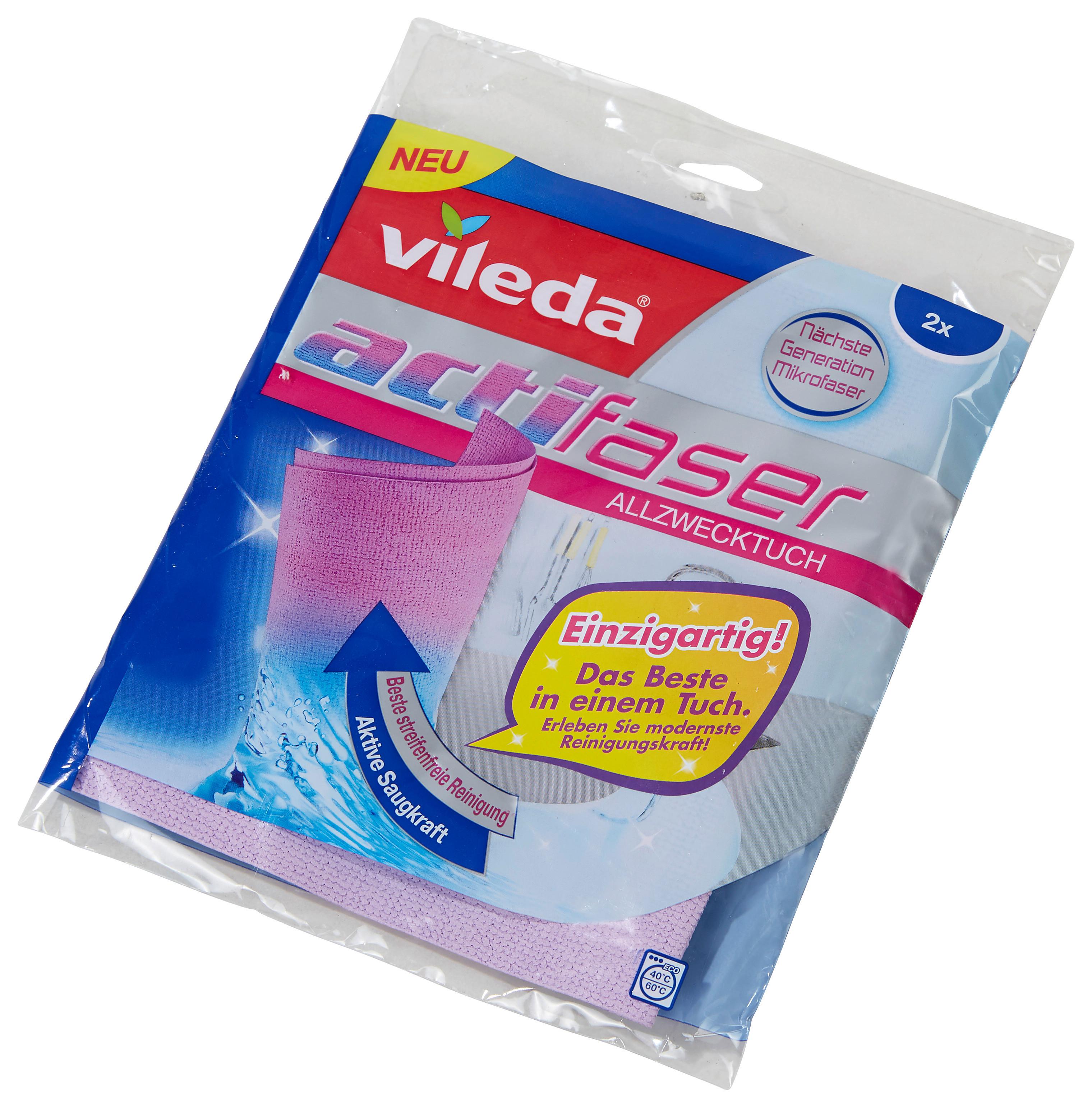 Reinigungsset Einsteigerbox Ultramat - Gelb/Rot, KONVENTIONELL, Kunststoff/Textil (45/29,5/28,5cm) - Vileda