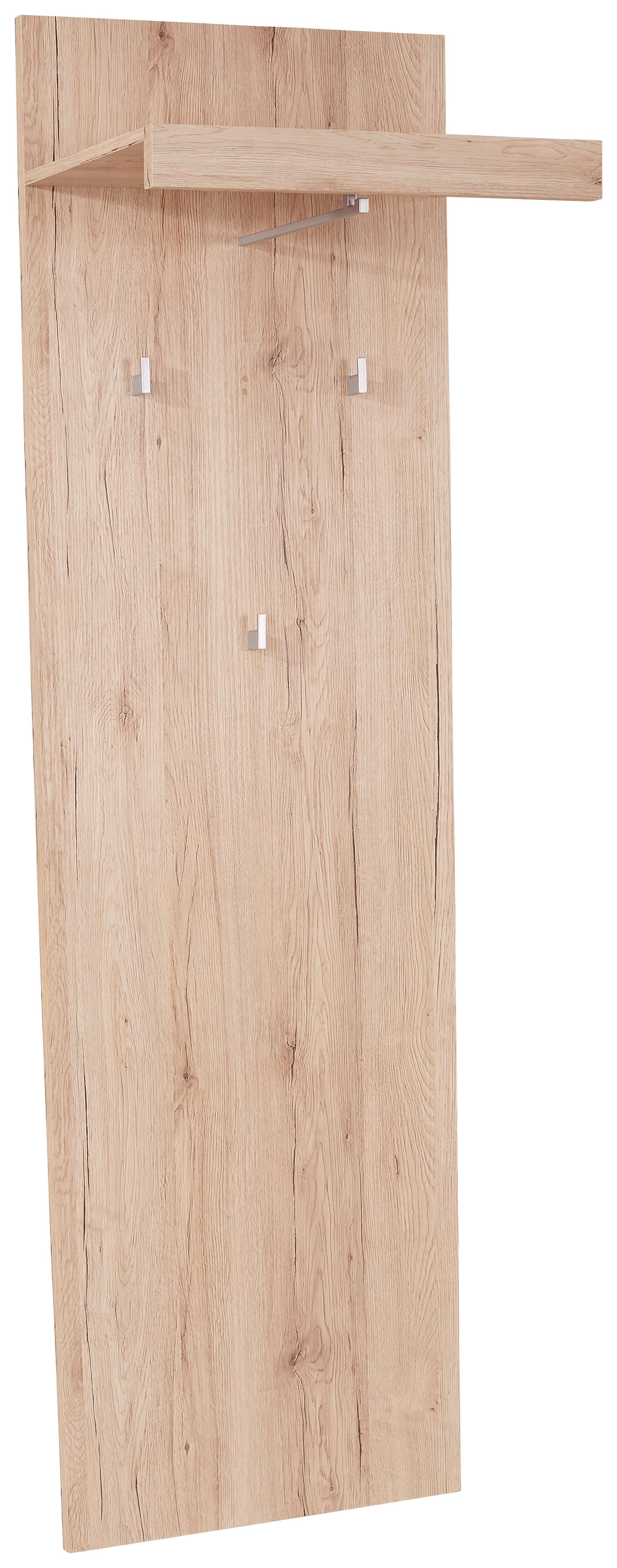 Šatní Panel Malta - barvy dubu, Moderní, kompozitní dřevo (50/195,4/28,2cm)