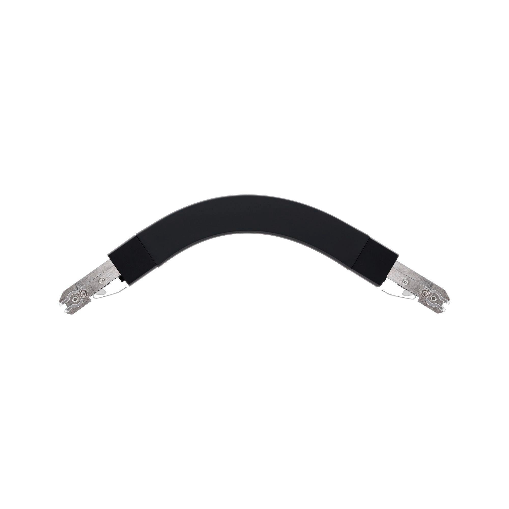 Schienensystem URail Flex-Verbinder 96910 Schwarz - Schwarz, Design, Kunststoff (22,7/1,8/1,8cm) - Paulmann