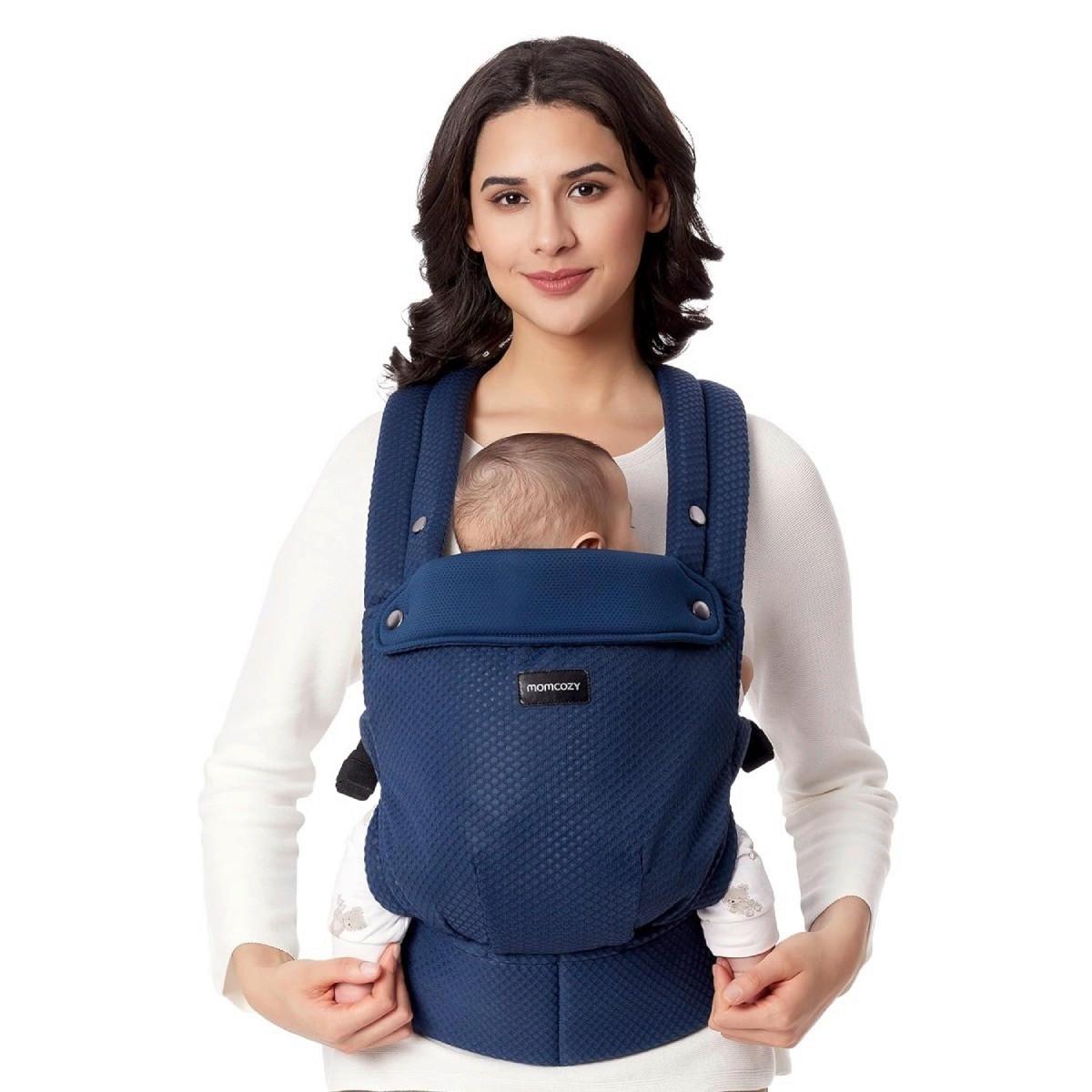 Babytrage balu - Blau, Basics, Textil (16/31/14,5cm) - Momcozy