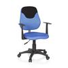 Jugenddrehstuhl Kiddy Style Blau/Schwarz - Blau/Schwarz, Basics, Kunststoff (56/89-99/50cm) - MID.YOU