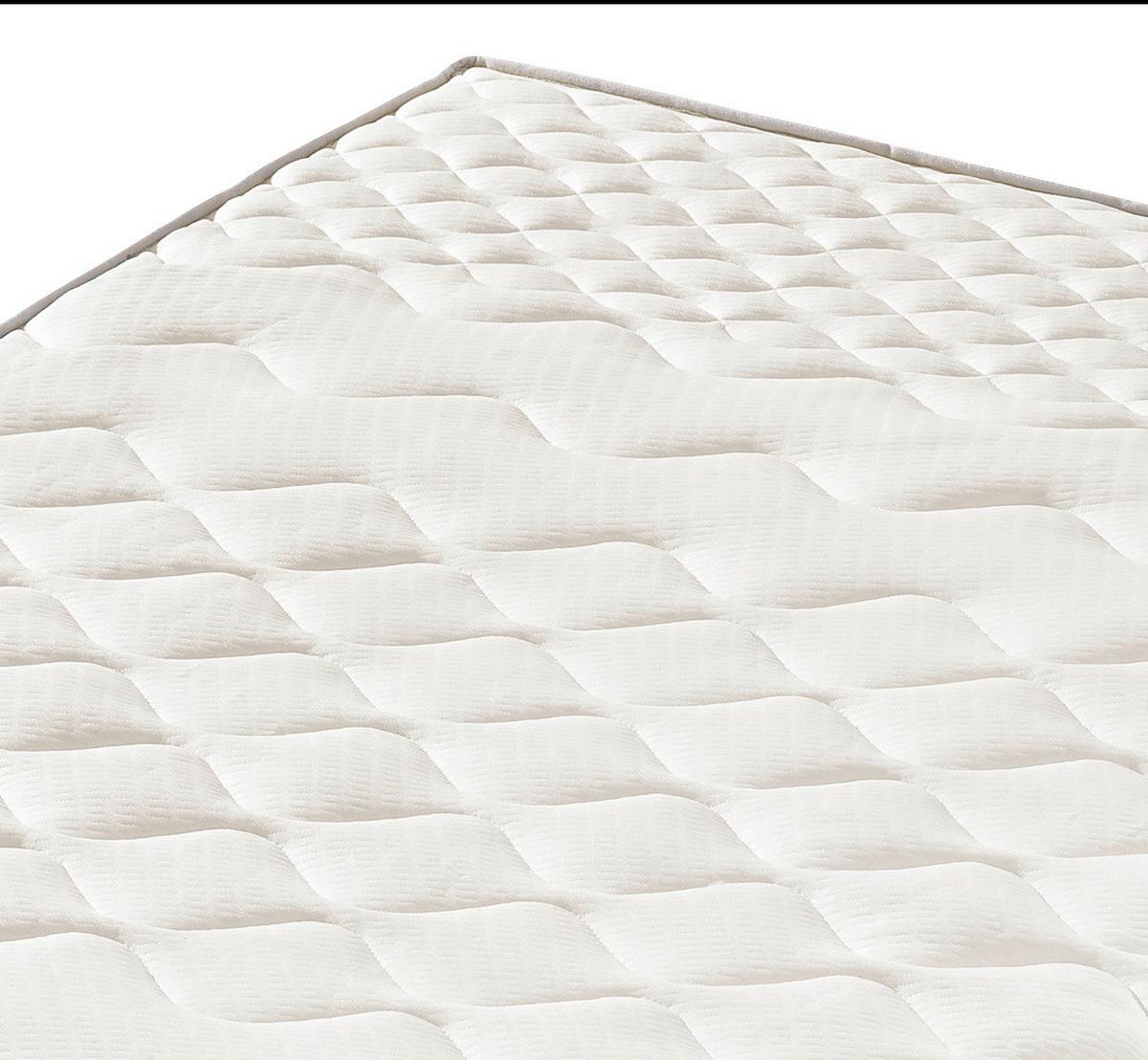 Topper Visco-Soft 160x200 cm Viscoschaumkern 7 Zonen - Weiß, Basics, Textil (160/200cm) - FAN