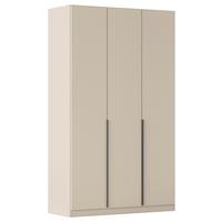 Šatníková skriňa Alabama Super ALABAMA-SUPER - šampanská/hliníková, Modern, kompozitné drevo (136/229/54cm)