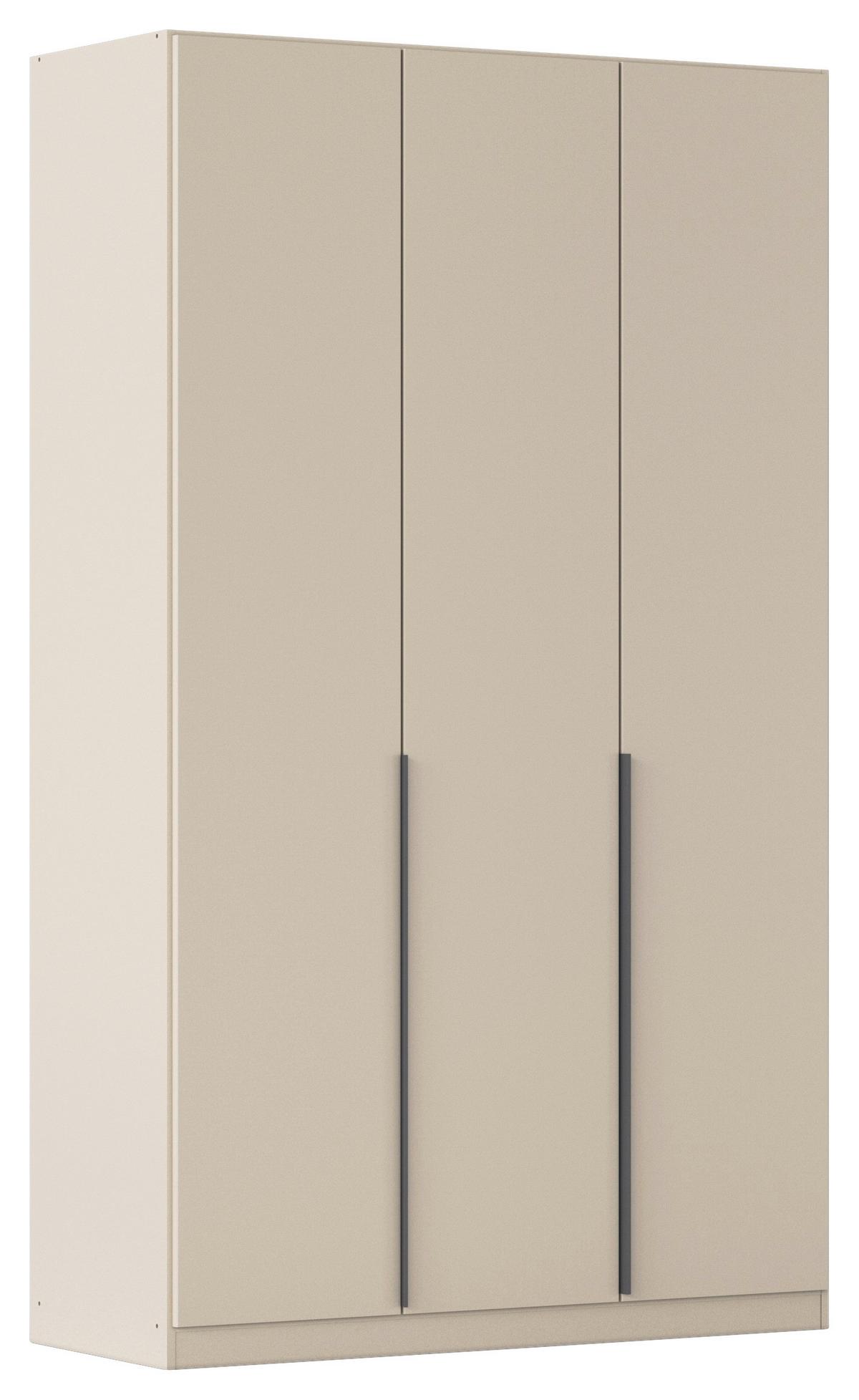 Šatníková skriňa Alabama Super ALABAMA-SUPER - šampanská/hliníková, Modern, kompozitné drevo (136/229/54cm)
