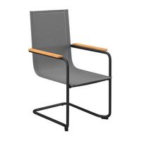 Gartensessel Vanessa - Grau, MODERN, Holz/Textil (44/46/51cm) - Beldano