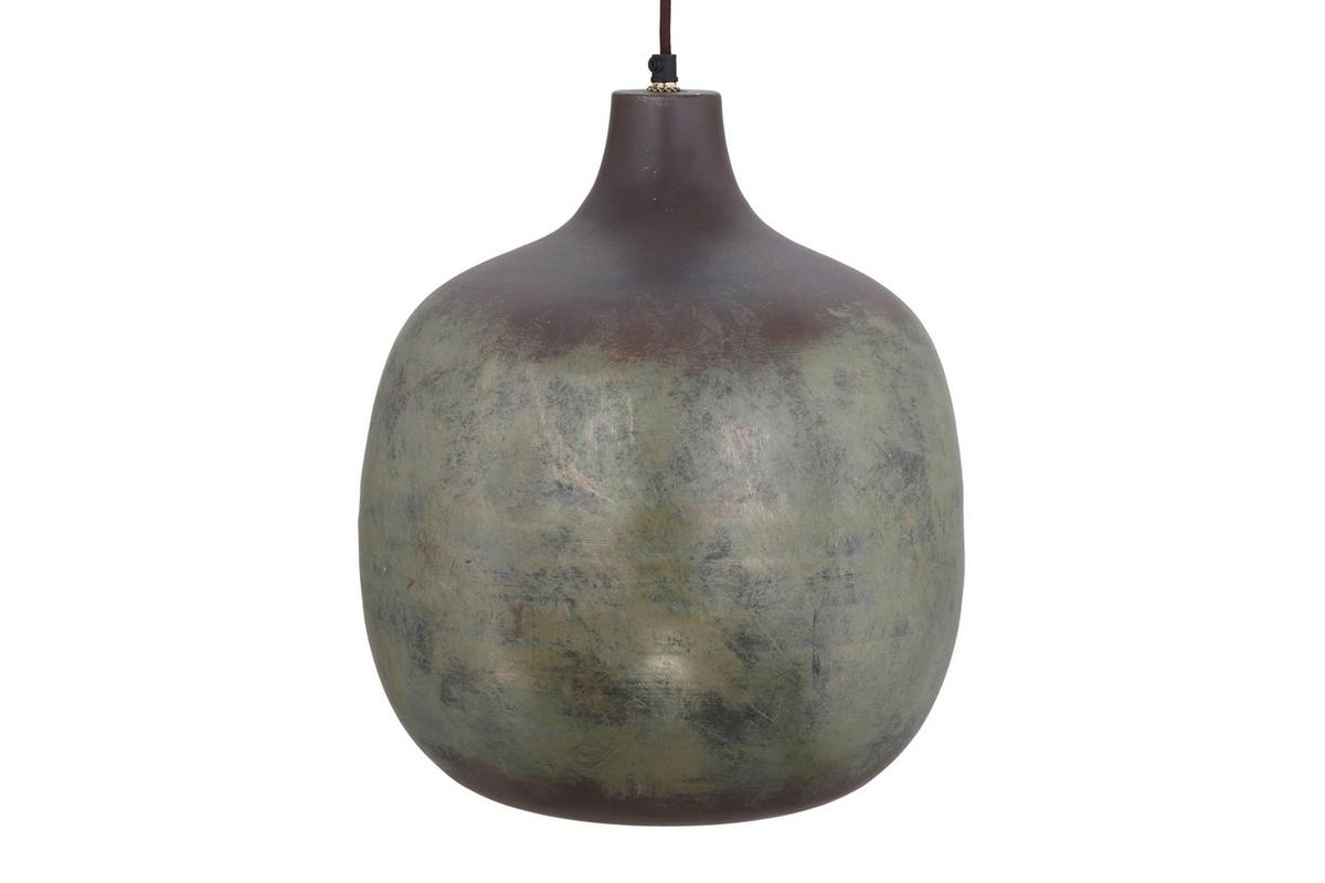 Hängeleuchte Mican Bronzefarben B: 38 Cm - Bronzefarben, Basics, Metall (34/34/38cm) - Kayoom