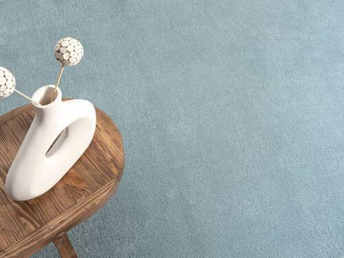 Fellteppich Loft - Blau, KONVENTIONELL, Textil (120/160cm)