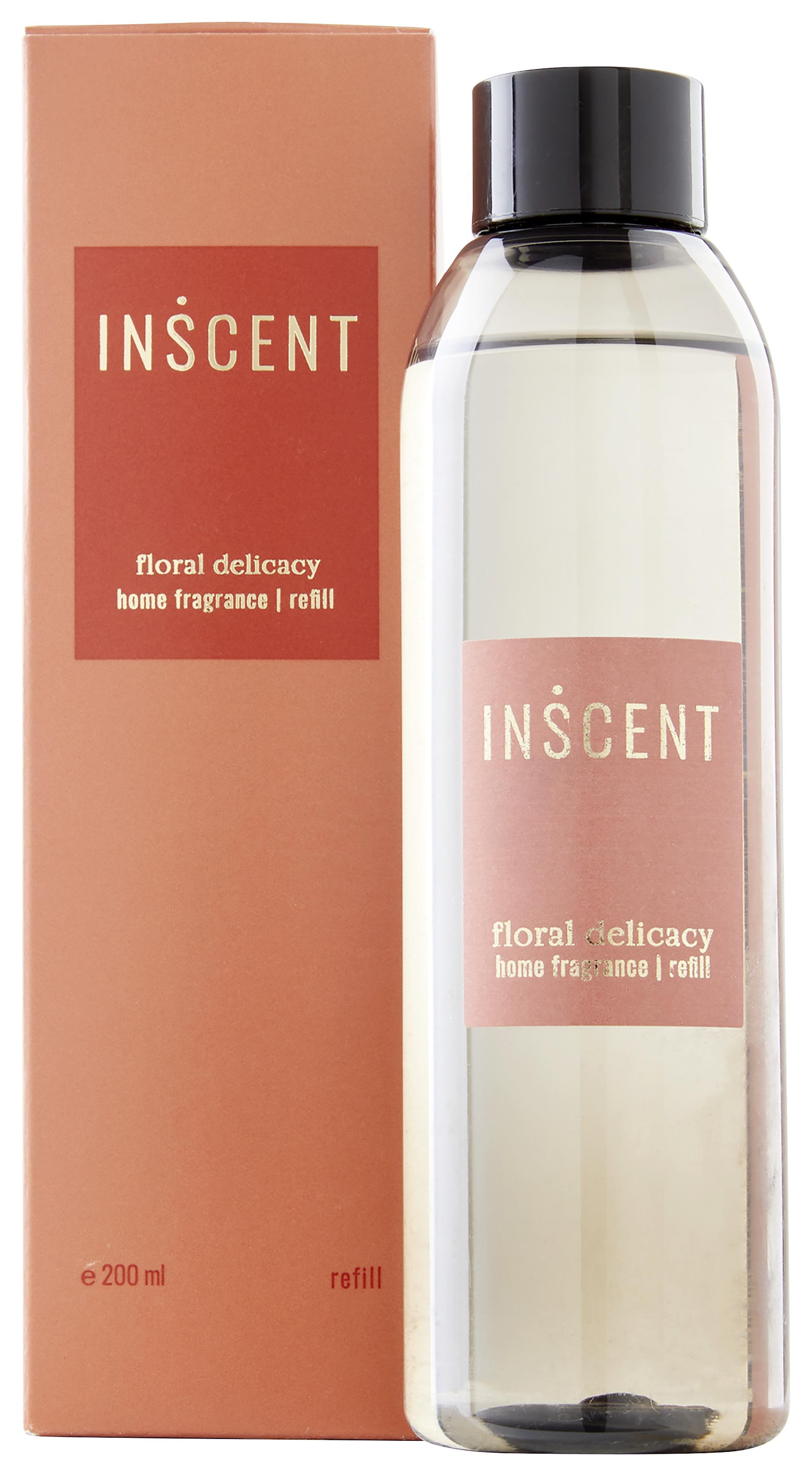 Náplň Do Pokojové Vůně Floral Delicacy - čiré/červená, Design, plast (0,2l) - Inscent