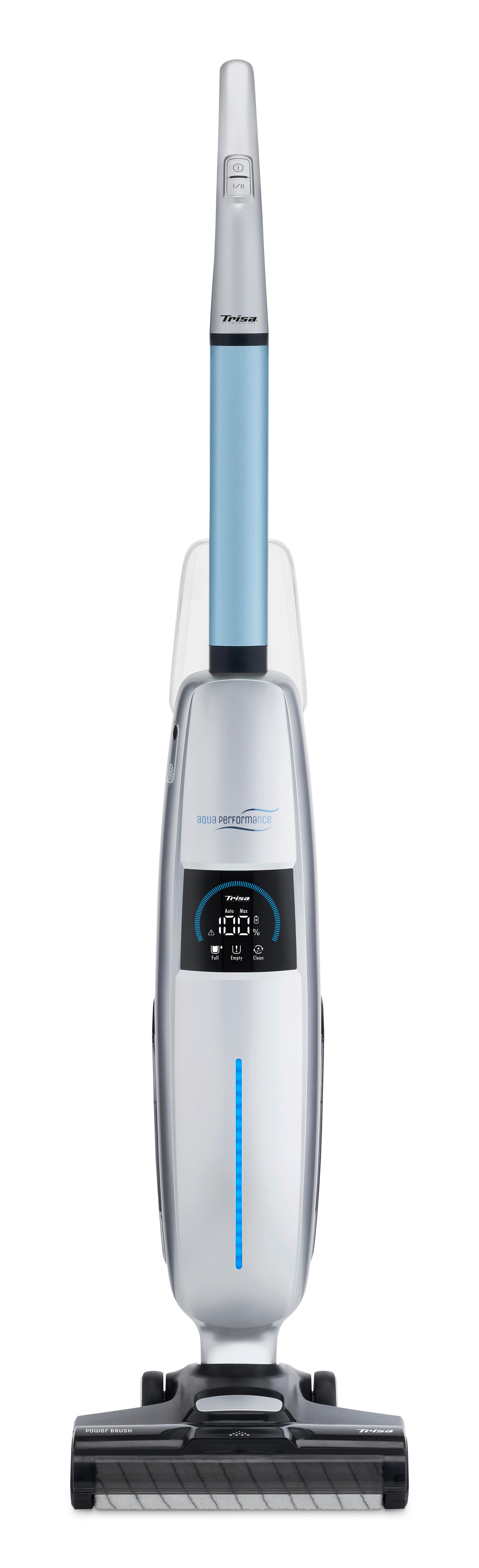 Hartbodenreiniger Wet Clean - Blau/Edelstahlfarben, Basics, Kunststoff (83/32,2/22,50cm) - Trisa Electronics