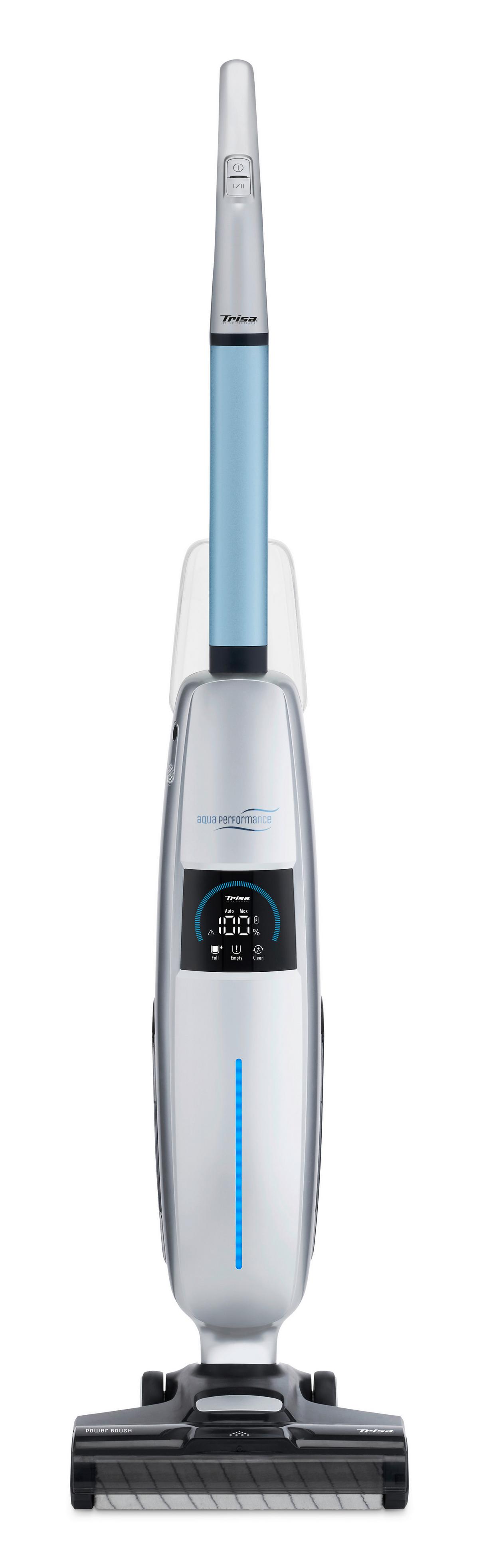Hartbodenreiniger Wet Clean - Blau/Edelstahlfarben, Basics, Kunststoff (83/32,2/22,50cm) - Trisa Electronics