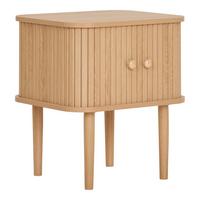Beistelltisch Nikko Natur, L/B/H: 40x50,5x45cm - Naturfarben/Kieferfarben, Basics, Holz (40/50,5/45cm)