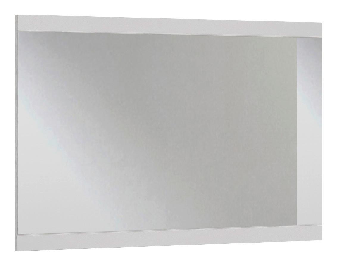 Wandspiegel B: 58 cm Nadja, Weiß - Weiß, KONVENTIONELL, Glas/Holzwerkstoff (58/106/2cm) - MID.YOU