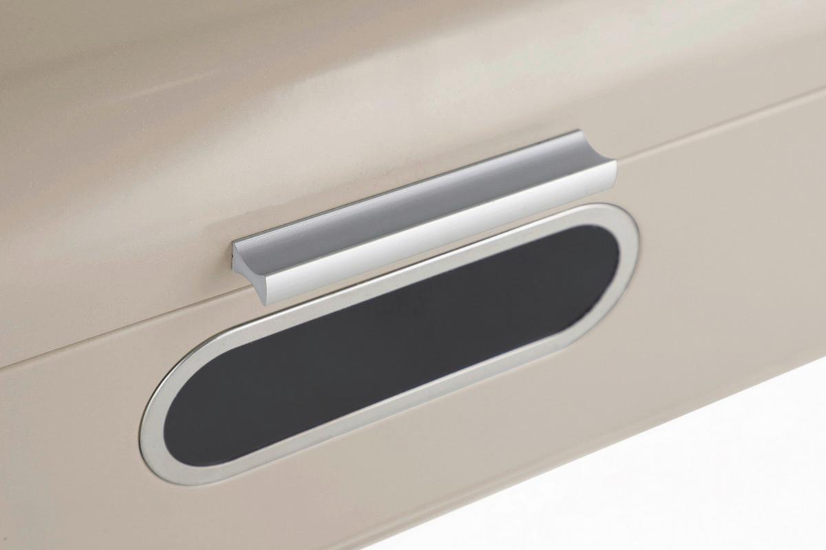 CHLEBNÍK EW-BB-0121 - krémová, Basics, kov (42/23/16,5cm) - Echtwerk