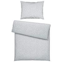 Posteľná bielizeň Frida, 70/90 140/200cm - svetlosivá, Konventionell, textil (140/200cm) - Modern Living