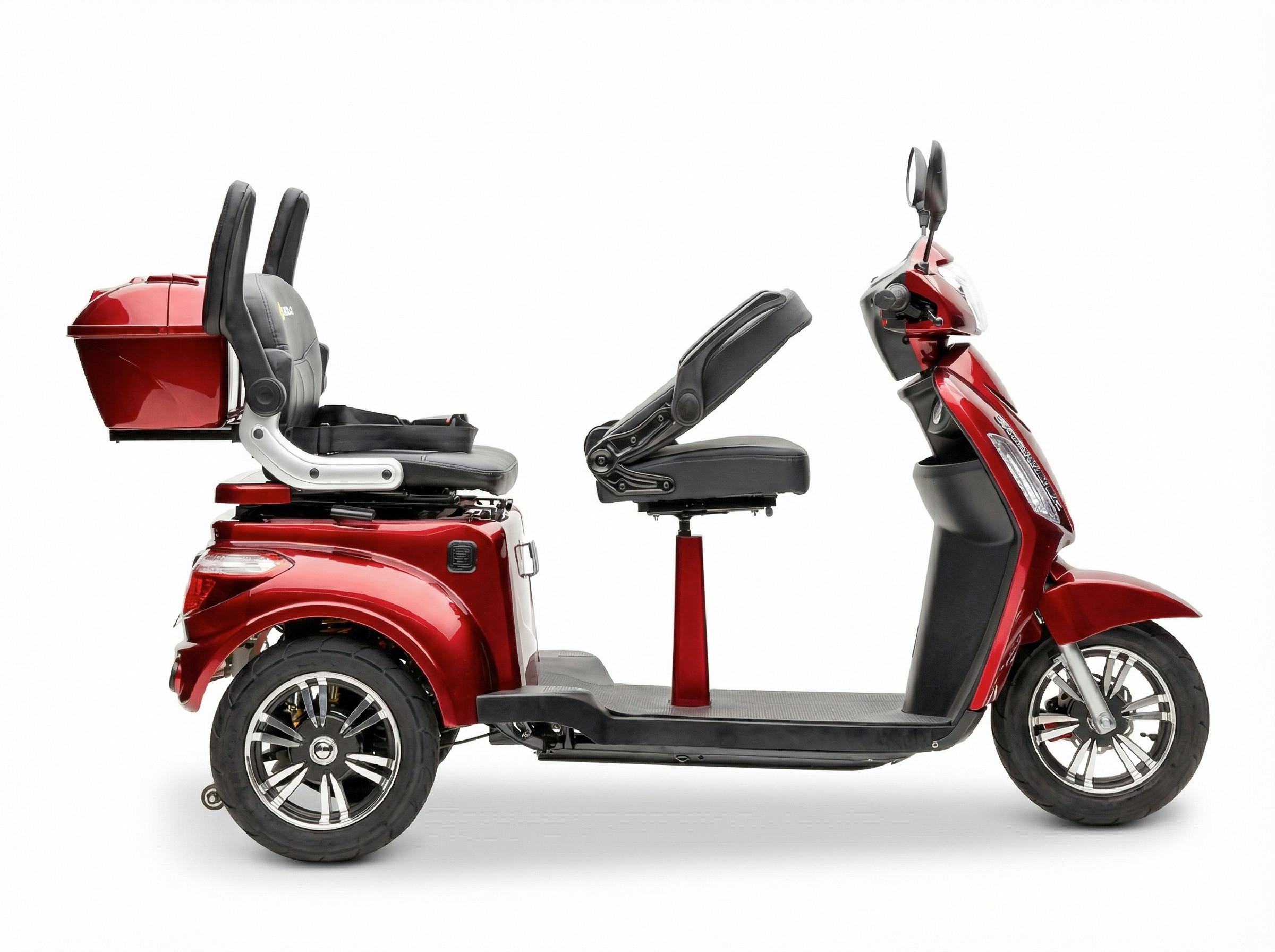 E-Seniorenmobil BILLY 2.0 Lithium-Akku, 3-Rad, 1000W - Basics (165/80/110cm)