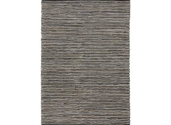Ručné Tkaný Koberec Stefan - antracitová, Moderný, koža/textil (160/230cm) - Mömax modern living Ručné Tkaný Koberec Stefan - antracitová, Moderný, koža/textil (160/230cm) - Mömax modern living