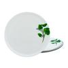 Pizzatellerset Keramik 4-Teilig Weiß Ca. 33 Cm - Grün, KONVENTIONELL, Keramik (33cm) - Creatable