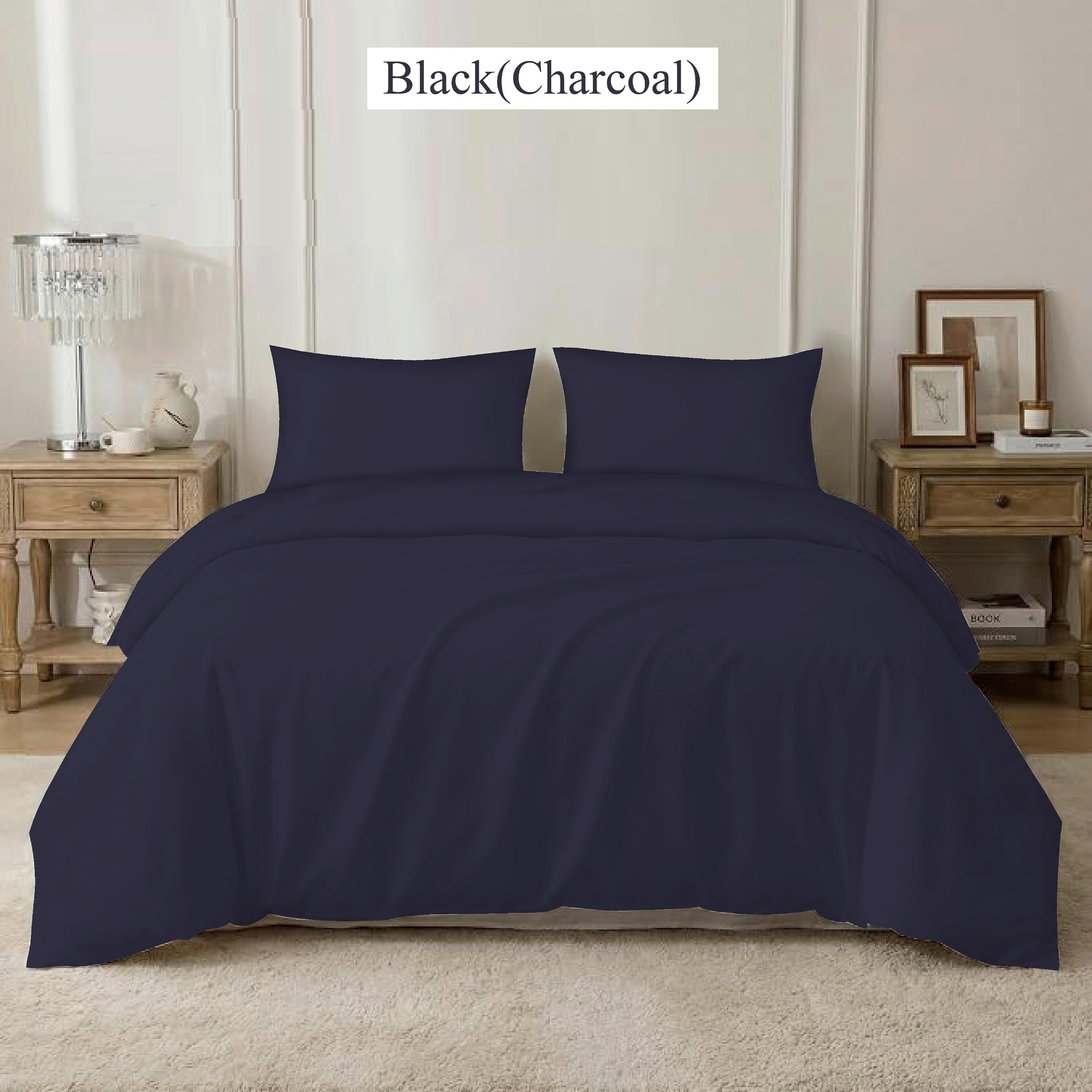 BETTWÄSCHE ELVIRA - Schwarz, Textil
