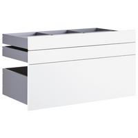 SADA ZÁSUVIEK UNIT - biela, Modern, kompozitné drevo (91/50,3/47cm) - Ondega