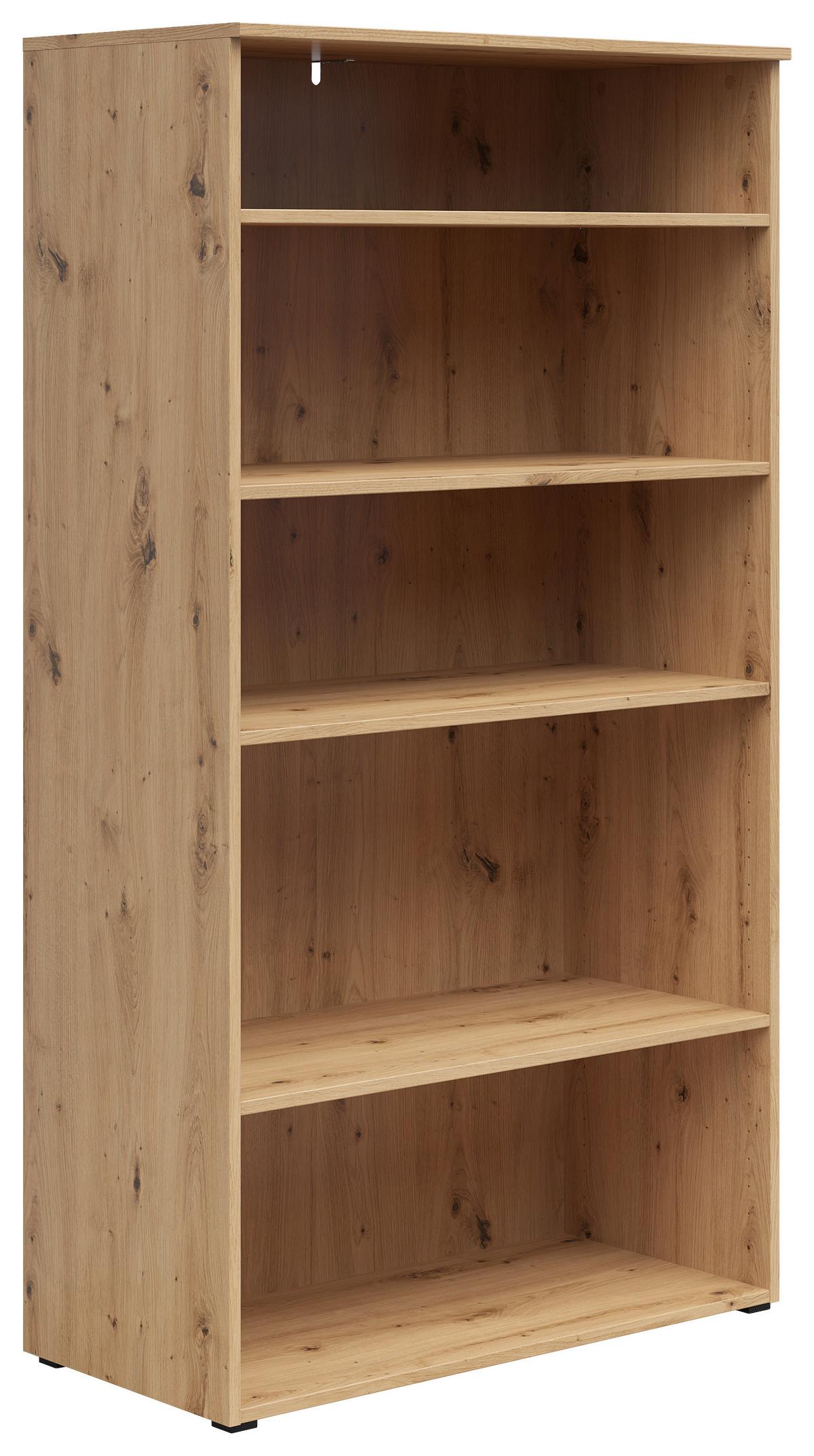 Polc Cabinet - Artisan tölgy, Modern, faalapú anyag (80/146,7/40cm)