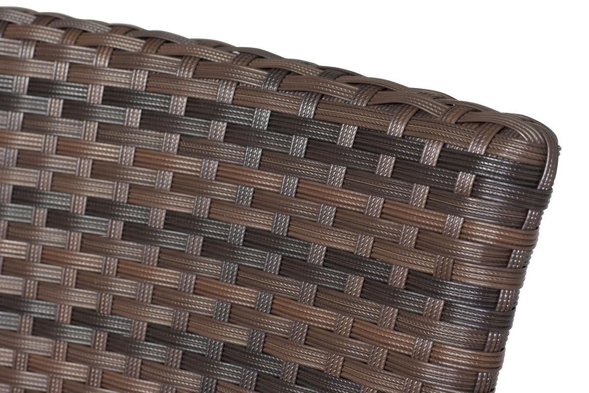 Stapelsessel 120117 - Braun, MODERN, Kunststoff/Metall (56/83/60cm) - Siena Garden