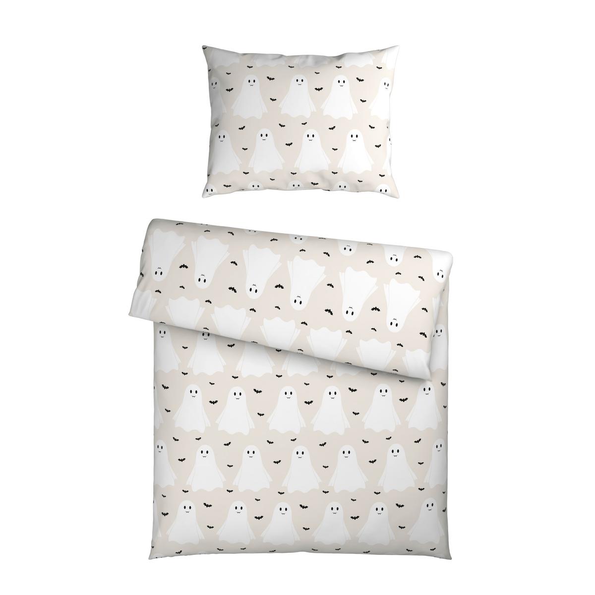 POVLEČENÍ PRO MLÁDEŽ GHOSTIE - béžová, textil (200/140cm) - Mömax