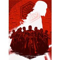 Fototapete Star Wars Supreme Leader - Rot/Weiß, Trend, Textil (200/280cm)
