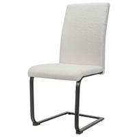 HOUPACÍ ŽIDLE TEDDY GIGA-S - bílá/černá, Moderní, kov/dřevo (48/99/60cm)