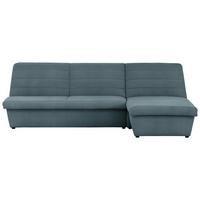 Ecksofa Looks Viii - Petrol/Schwarz, Design, Textil (274/168cm) - LOOKS by W.Joop