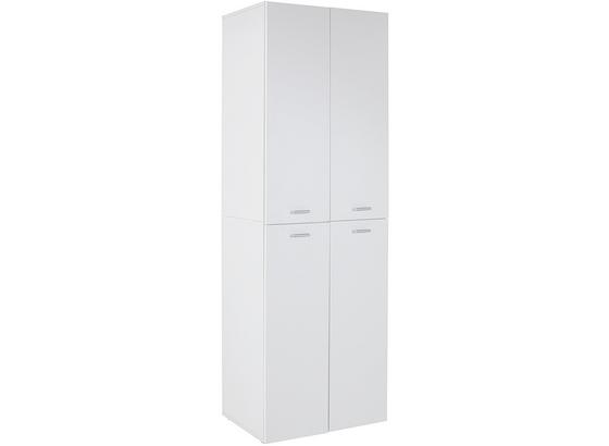 Schuhschrank Elan - Alufarben/Weiß, MODERN, Holzwerkstoff (70/200/36.6cm) Schuhschrank Elan - Alufarben/Weiß, MODERN, Holzwerkstoff (70/200/36.6cm)